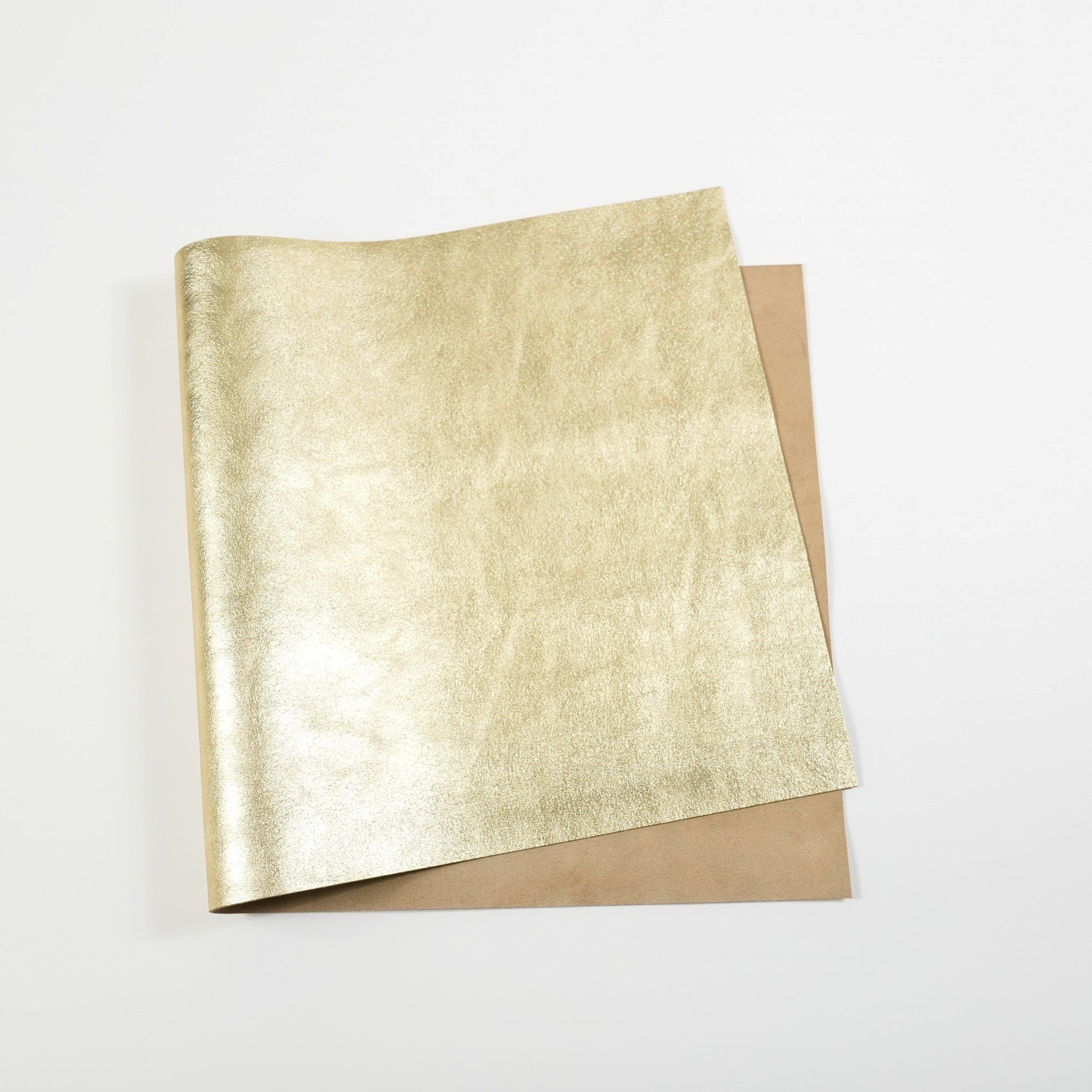 Metallic Leather Panels - Gold