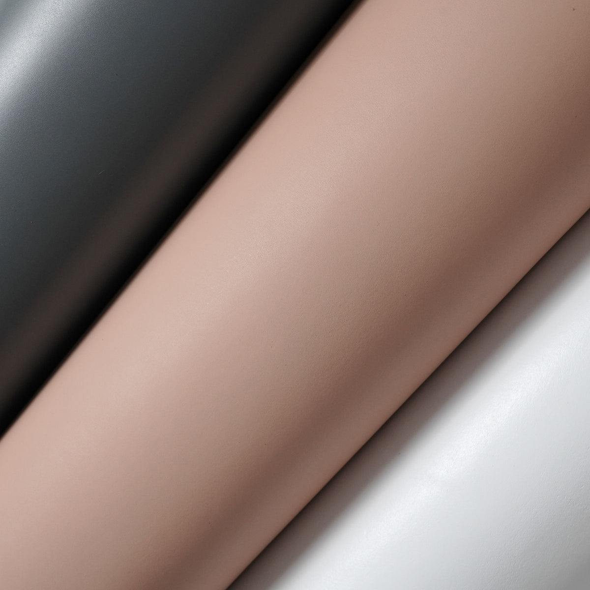 Dyed Veg Tan Leather Panels - Natural