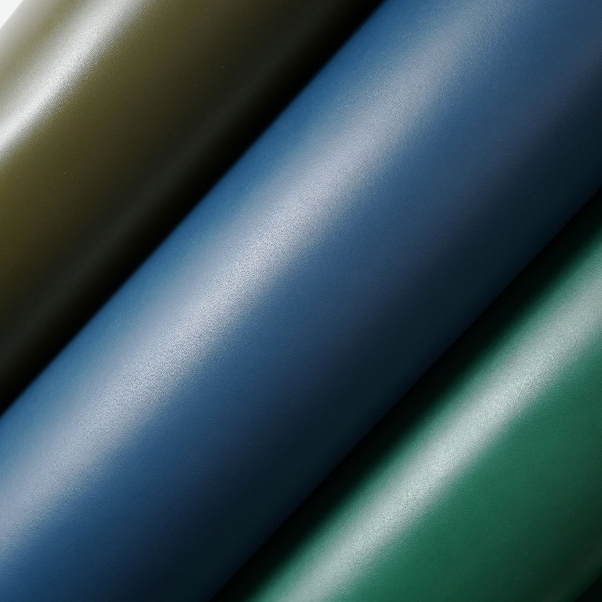 Dyed Veg Tan Leather Panels - Navy Blue