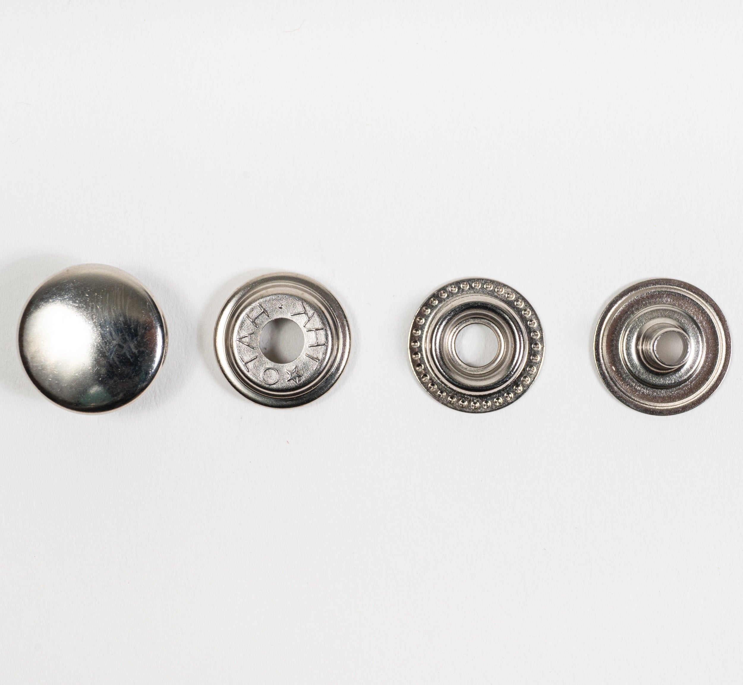 nickel line snap full set front view