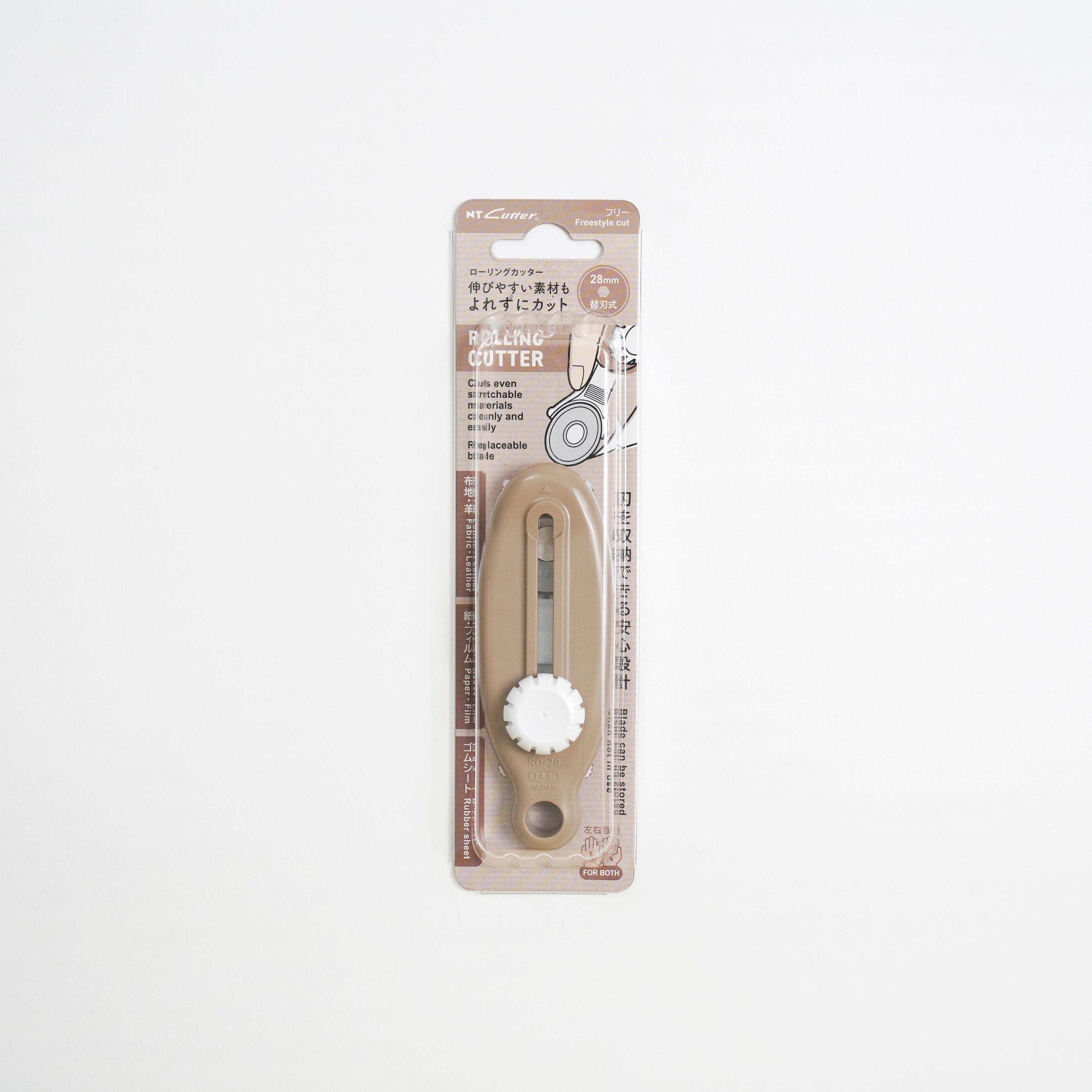 NT Cutter - Rotary Cutter, 28mm Blade, Retractable
