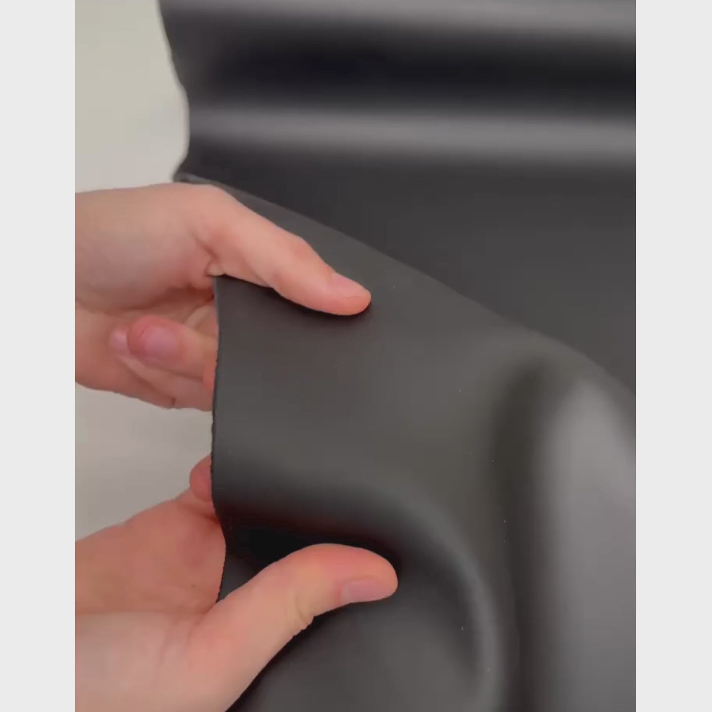 Premium Italian Top Grain Leather Panels in Black