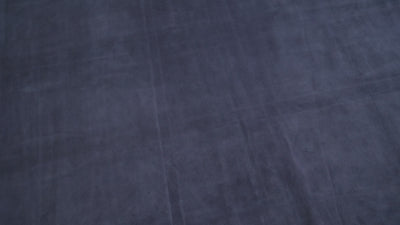 Suede Dark Navy Blue Leather
