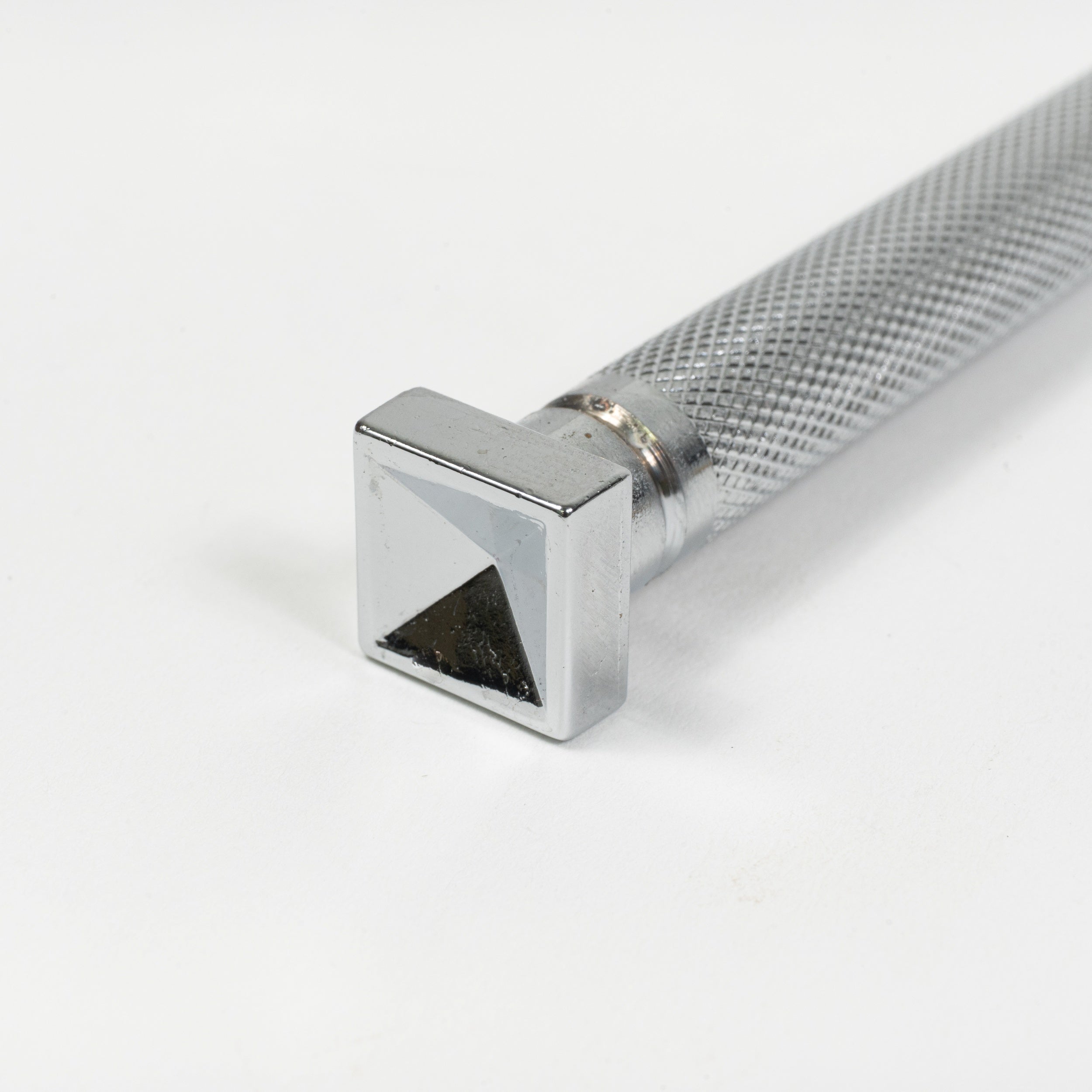 pyramid rivet setter close-up view