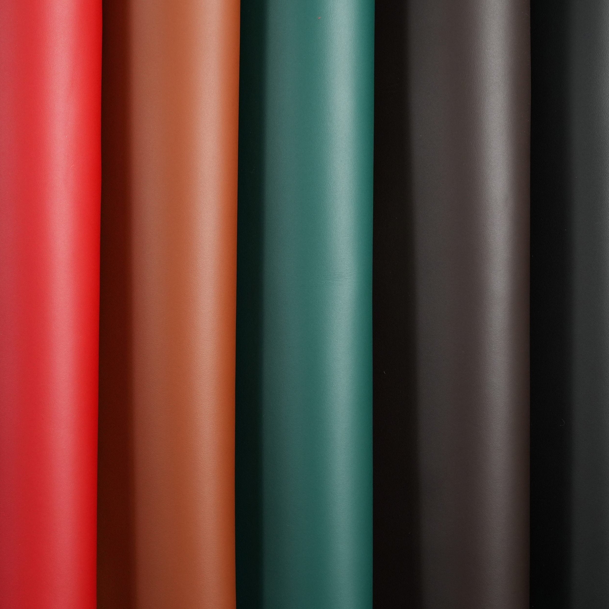 Italian Top Grain Leather Sides - Black
