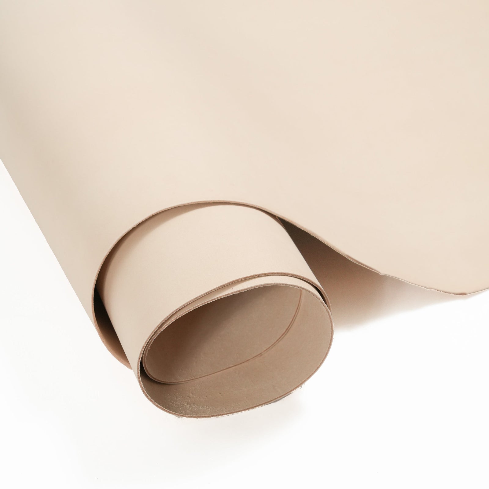 Natural vegetable tanned leather sides