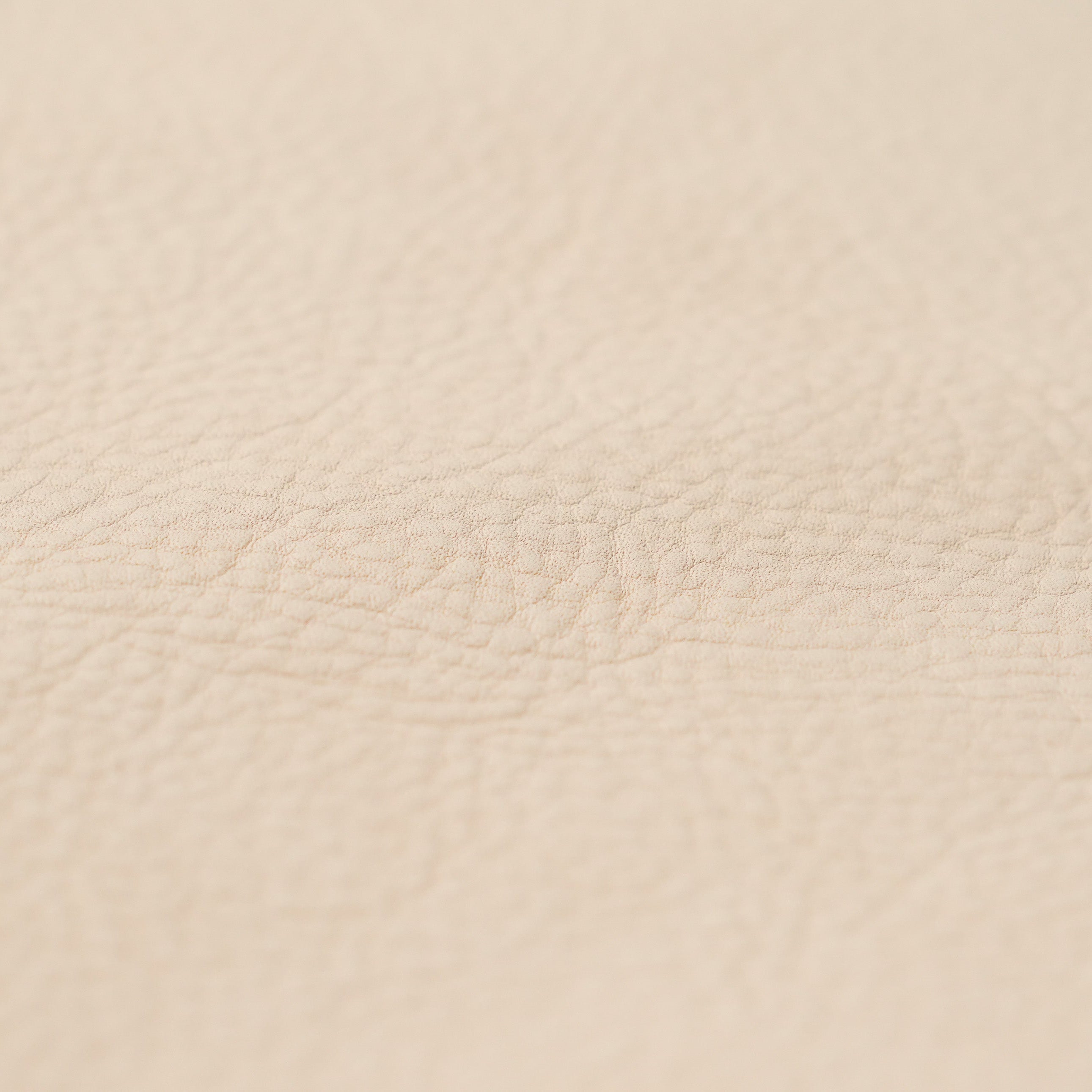 Full view of milled natural vegetable tanned leather