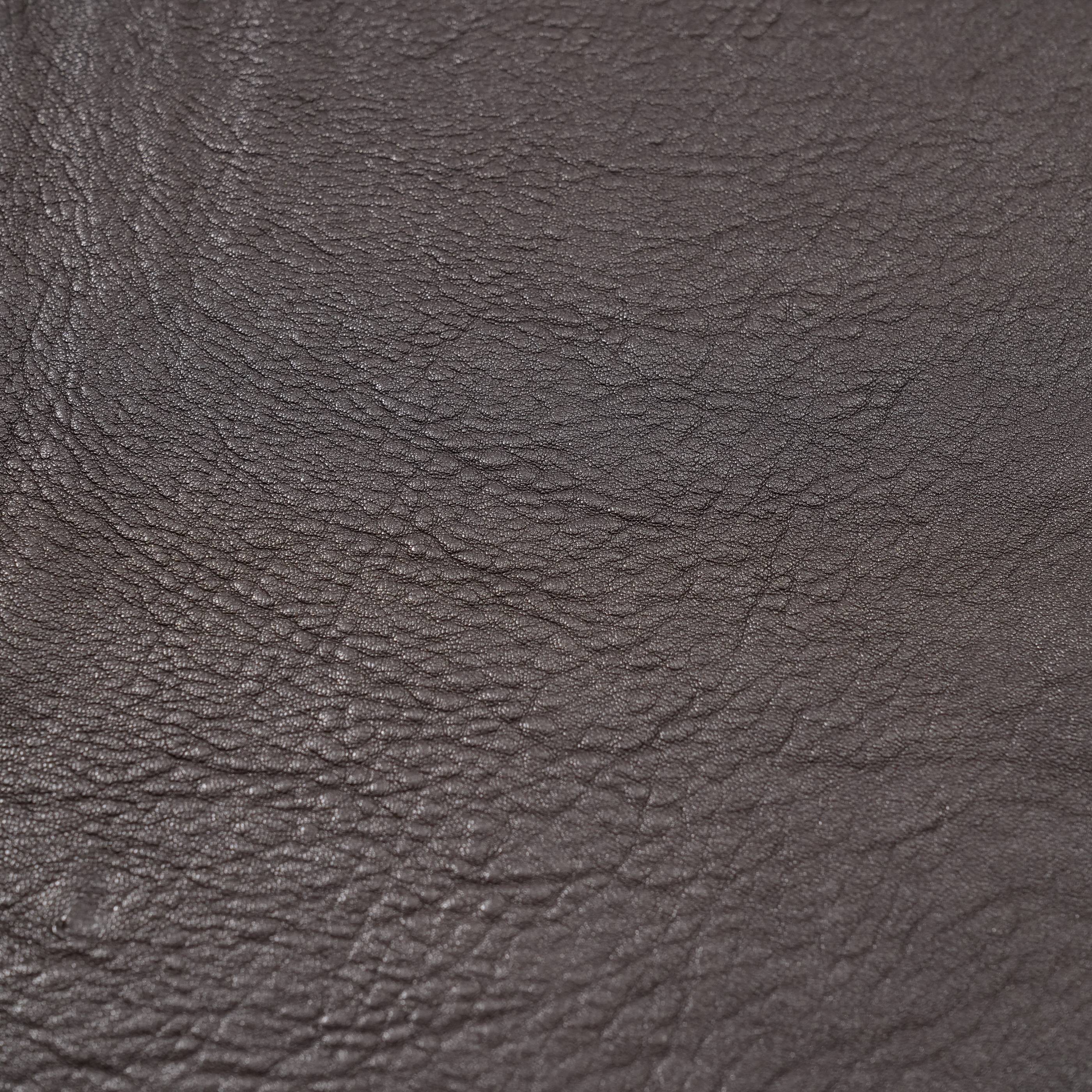 Veg Tan Washed Lambskin Leather – Dark Brown