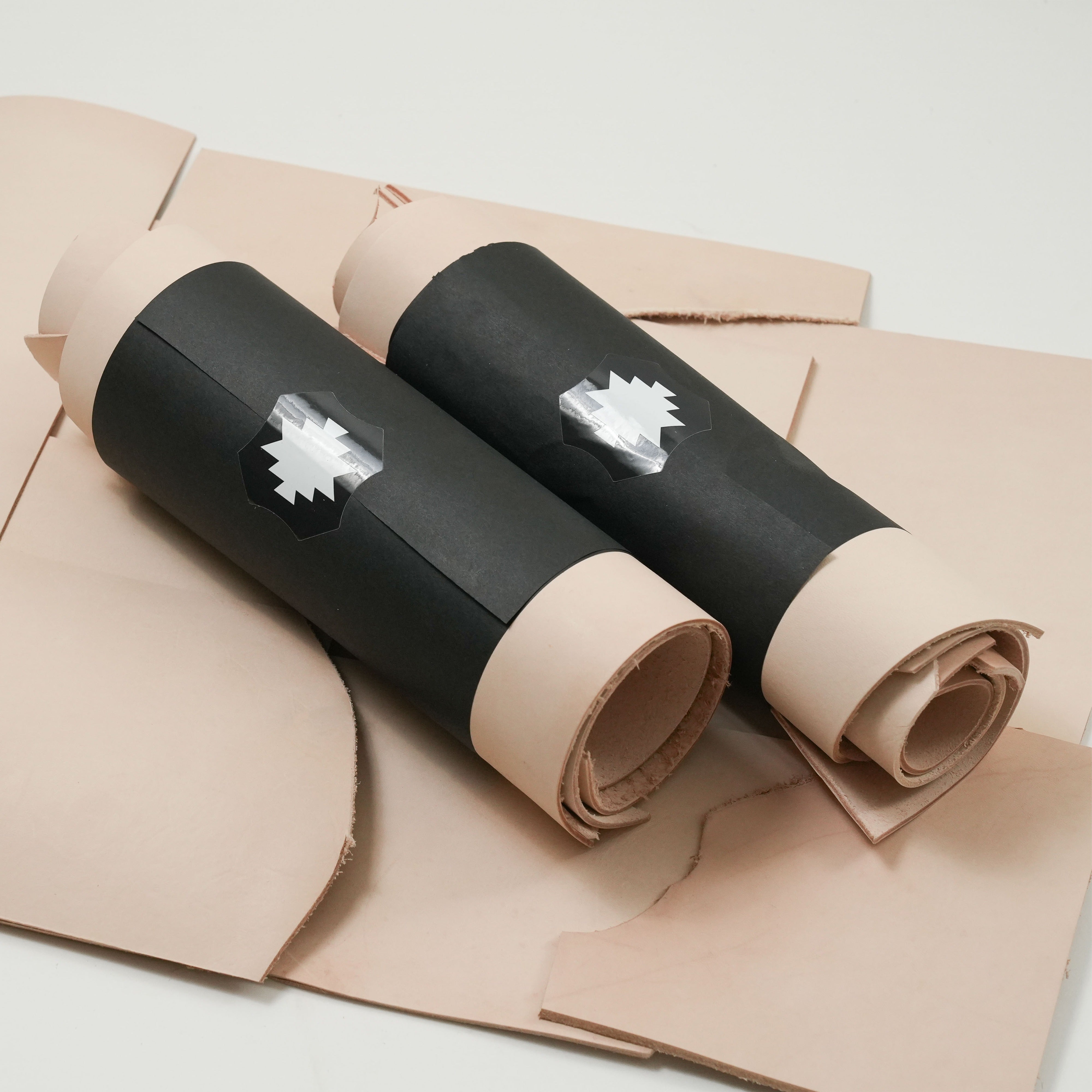 veg tan leather scraps various thicknesses