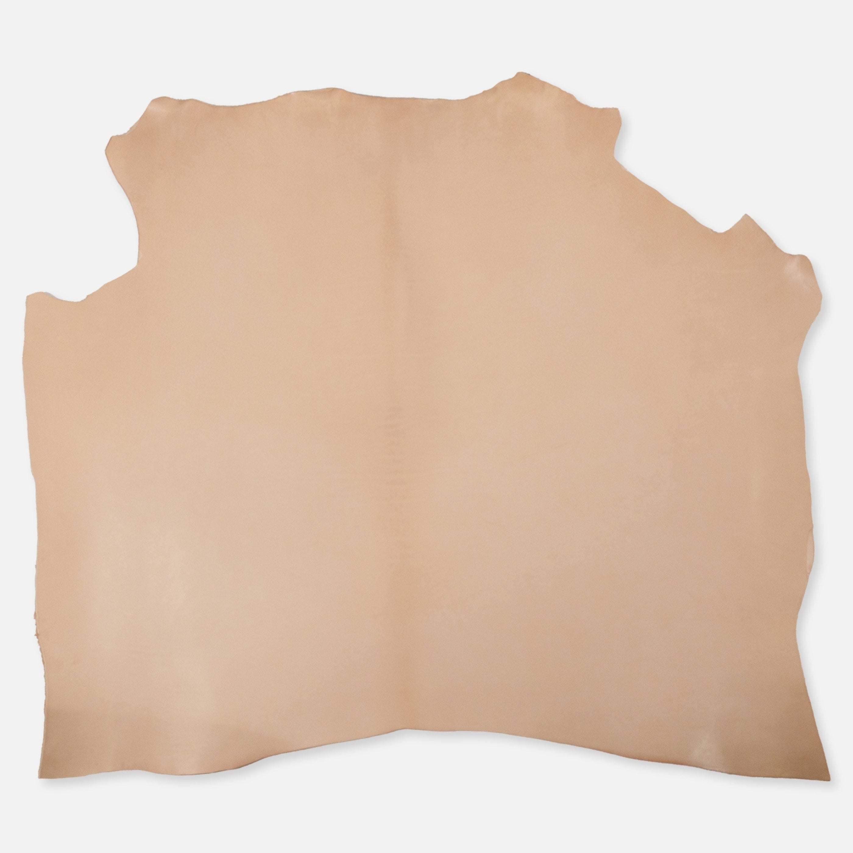 warm natural vachetta double shoulder leather