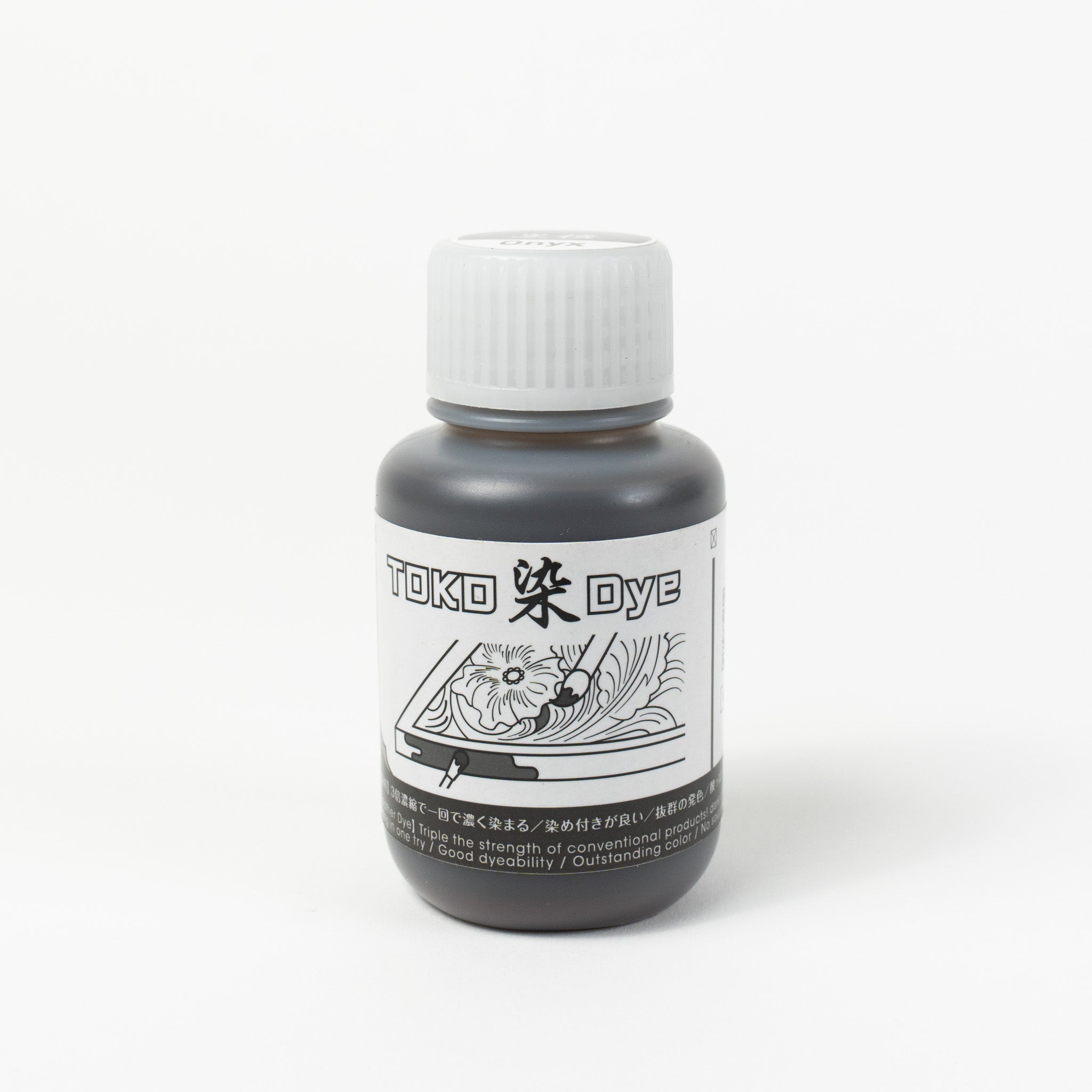 Water-based onyx leather dye, 3.4 fl oz bottle